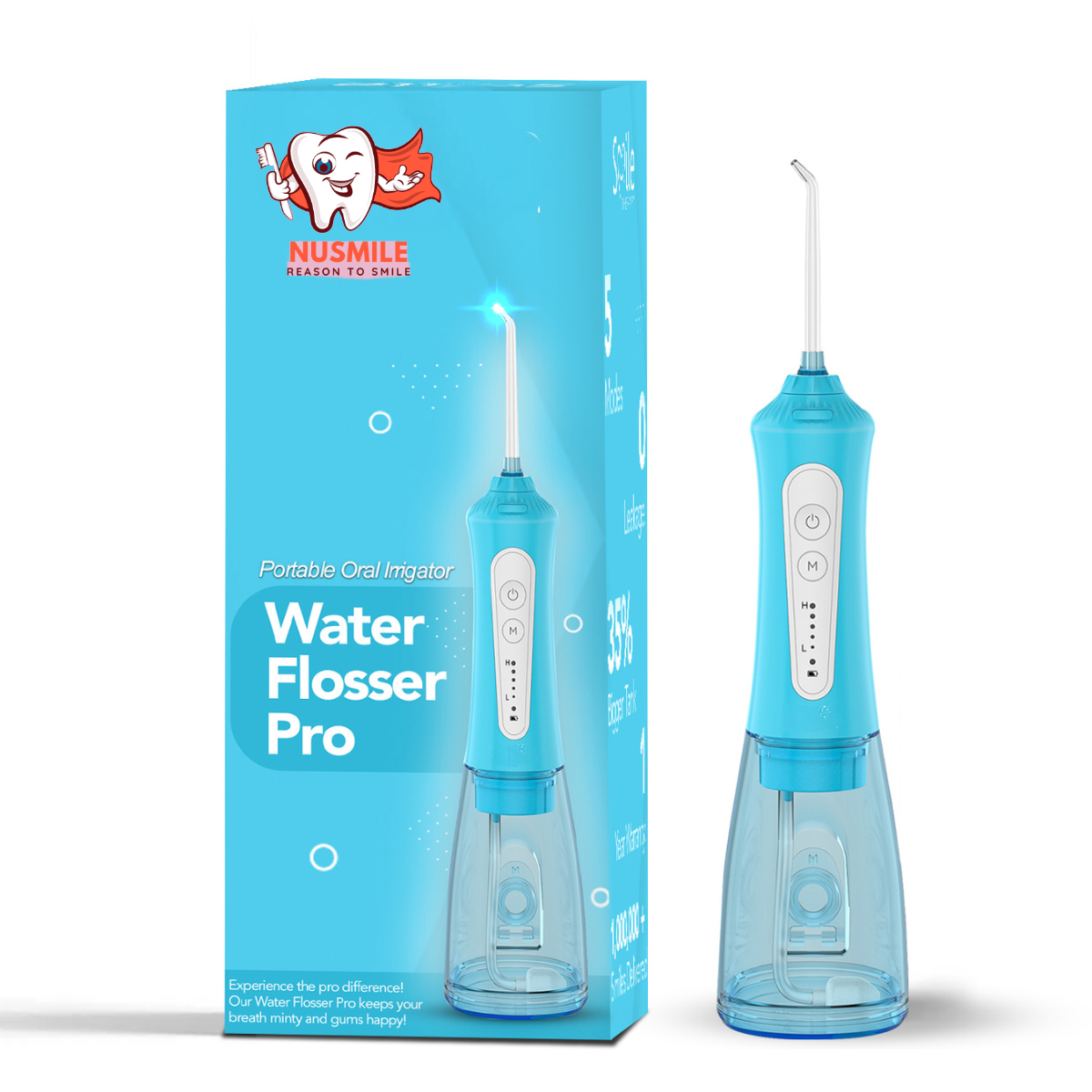 OUR BEST SELLING- Water Flosser by NuSmile